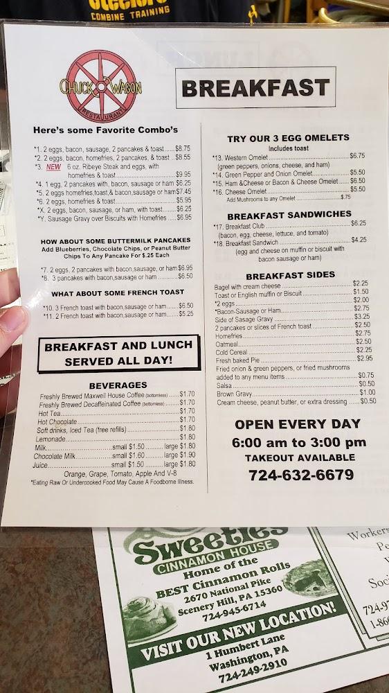Chuck Wagon Restaurant Menu image 4